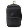 Black Oil Wax Leather