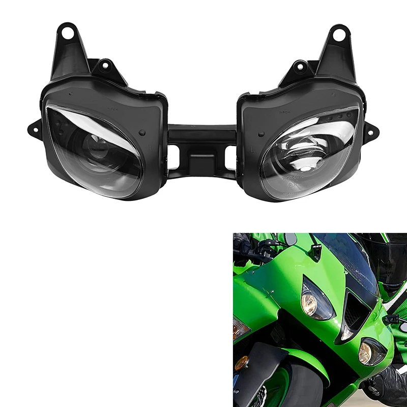 TCMT Motorcycle Headlight Fit for Kawasaki Ninja ZX-6R 2007-2008