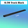 0W Black Track rail 0.5M plastic