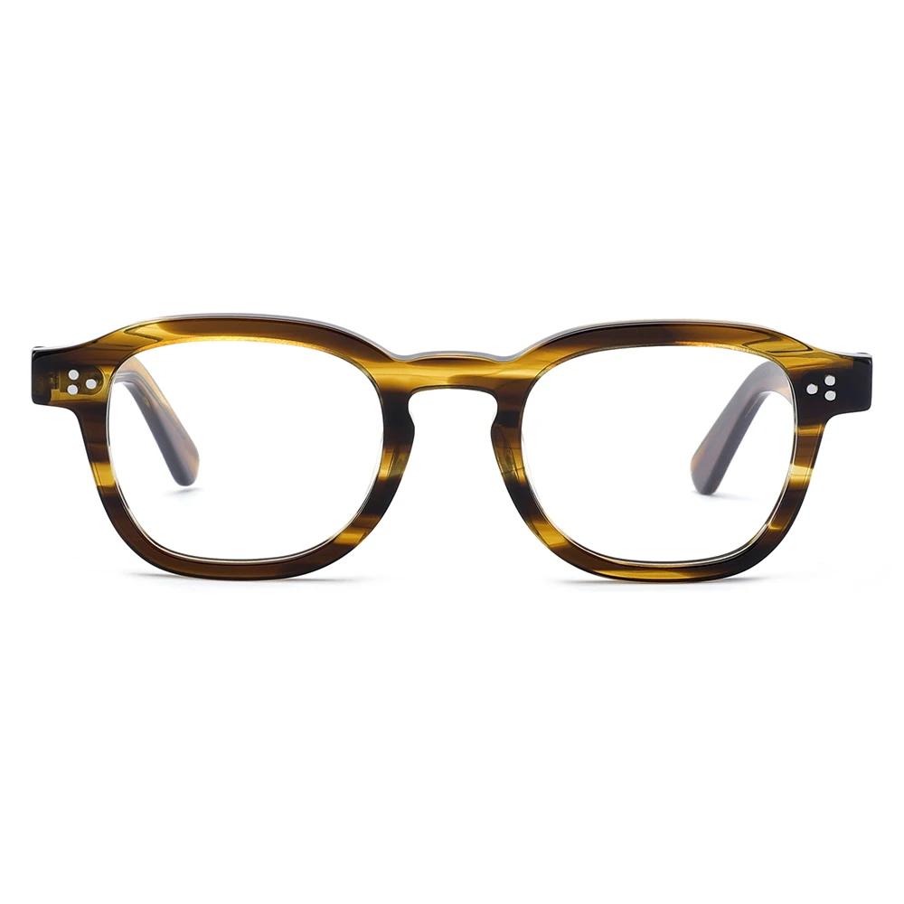 Retro Square Thickness Acetate Eyewear Eyeglasses Frames For Eye