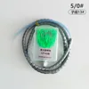 5/0# luminous crank hooks-40 pieces