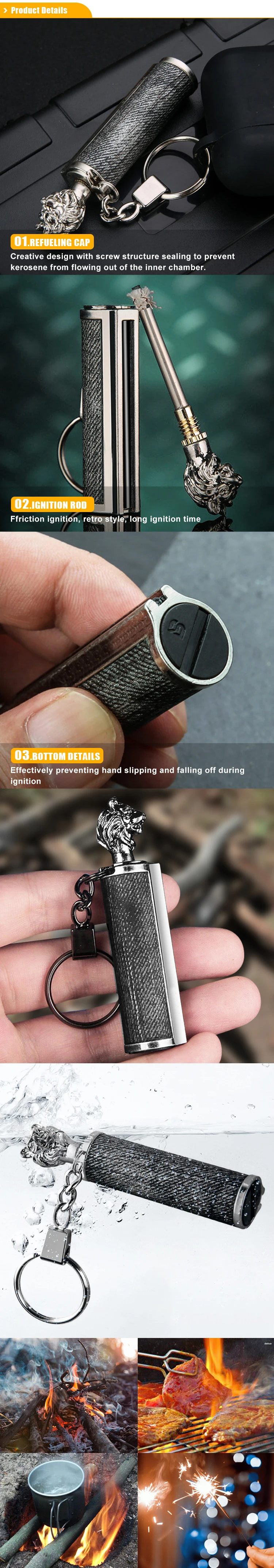 Baiyuheng Hot Sale Waterproof Outdoor Camping Stainless Steel Permanent