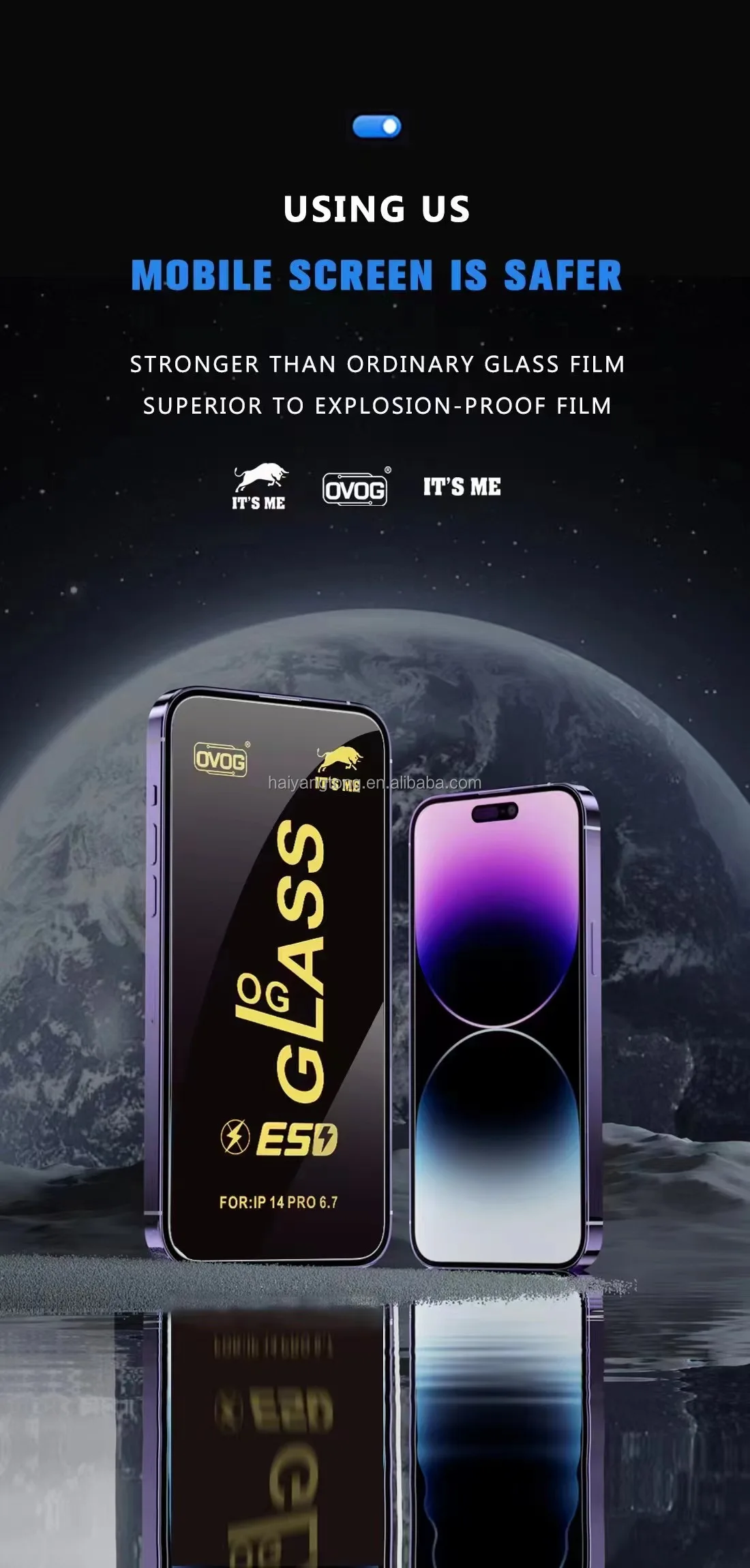 Esd Og Glass Super Large Curve Full Coverage Hd Tempered Glass Screen Protector For Iphone 11 12
