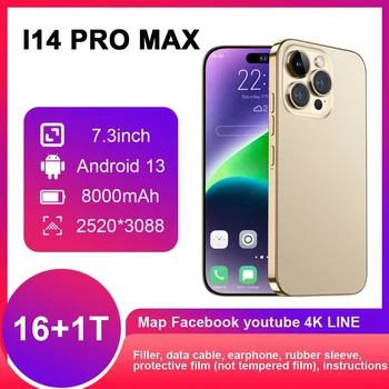 new i14 pro max 7.3-inch 16+1tb