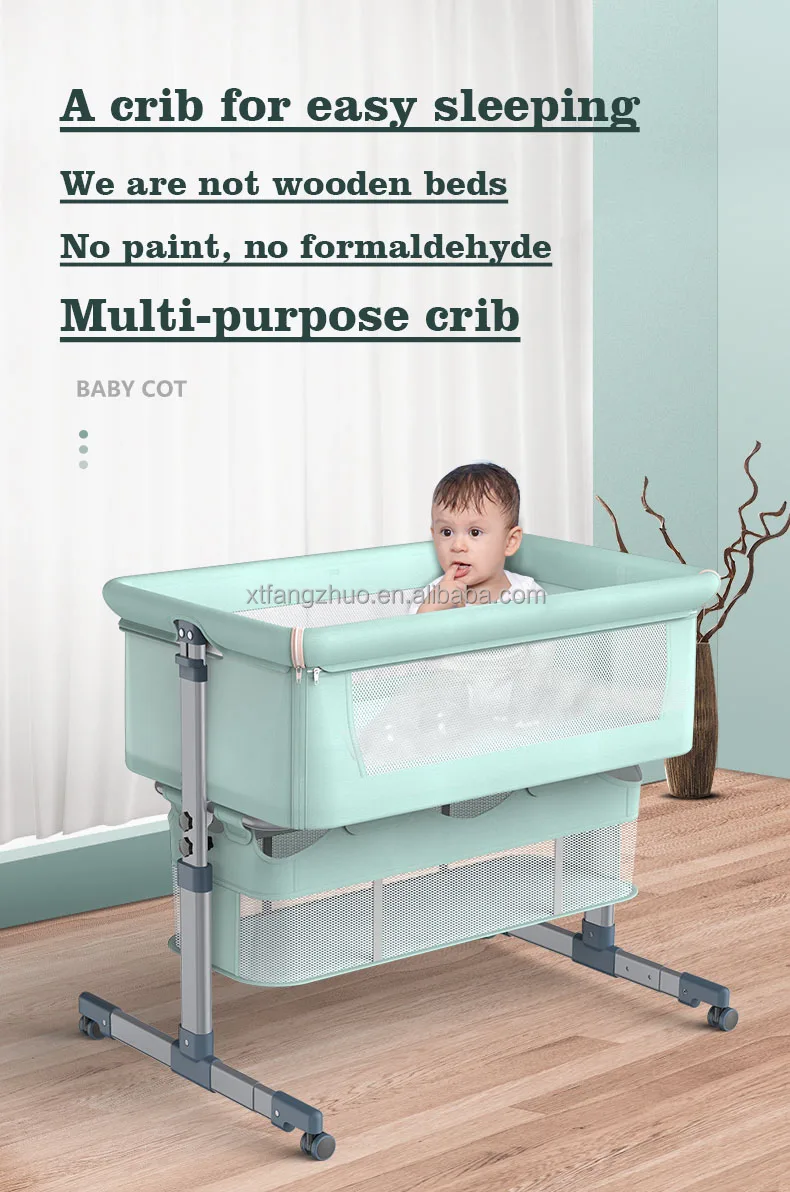 New Design Next To Me Crib Bedside Swing Baby Cradle Foldable Newborn