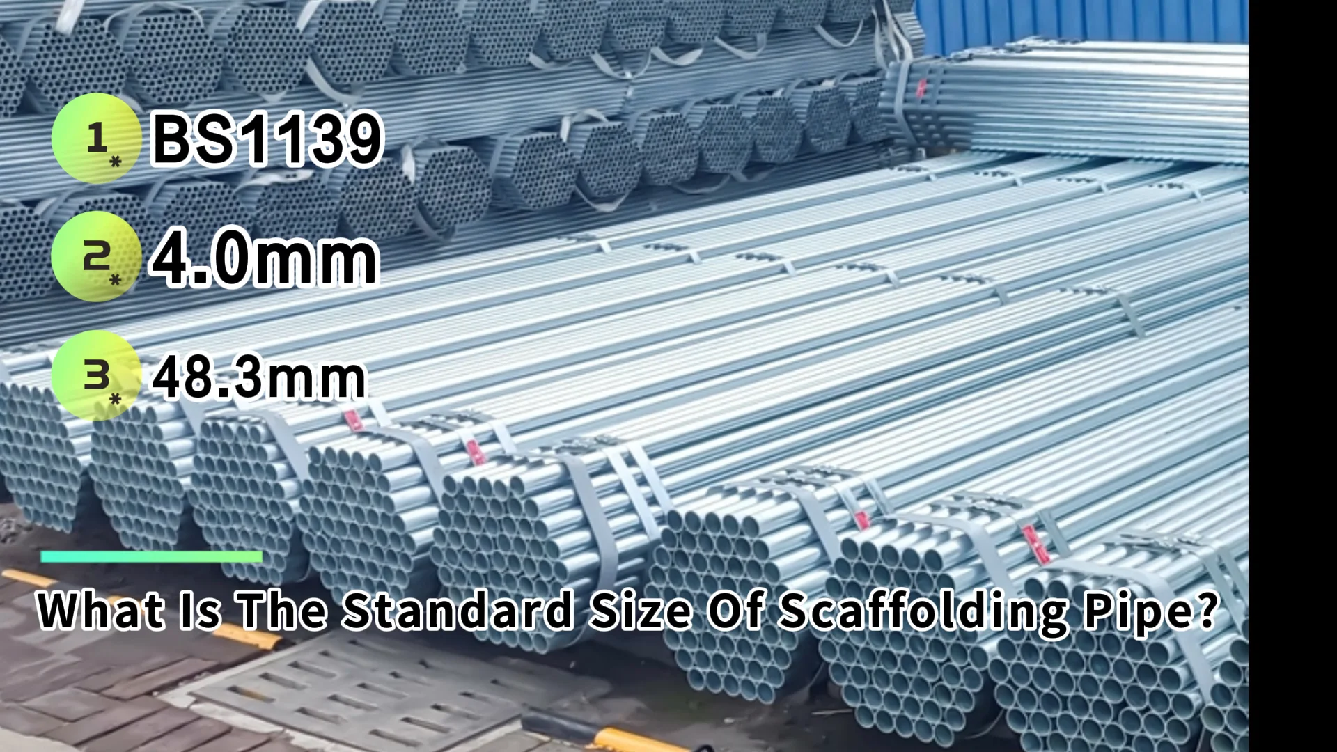 Steel Tube S355 Ss400 Standard Erw Scaffolding Tube Holder Steel Pipe ...