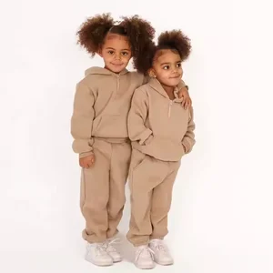 OEM Kids Tracksuits Sets Custom Jogger Sweatsuit Clothing Winter Clothes Baby Outfit Wear Kids Tracksuits Set