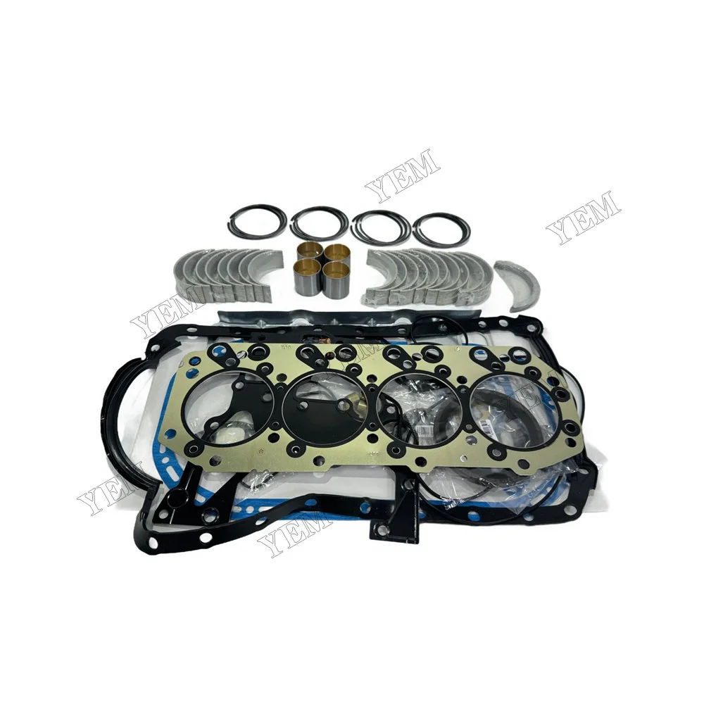 For Isuzu 4JB1 Overhaul Re-ring Kits High Performance Engine Parts 4