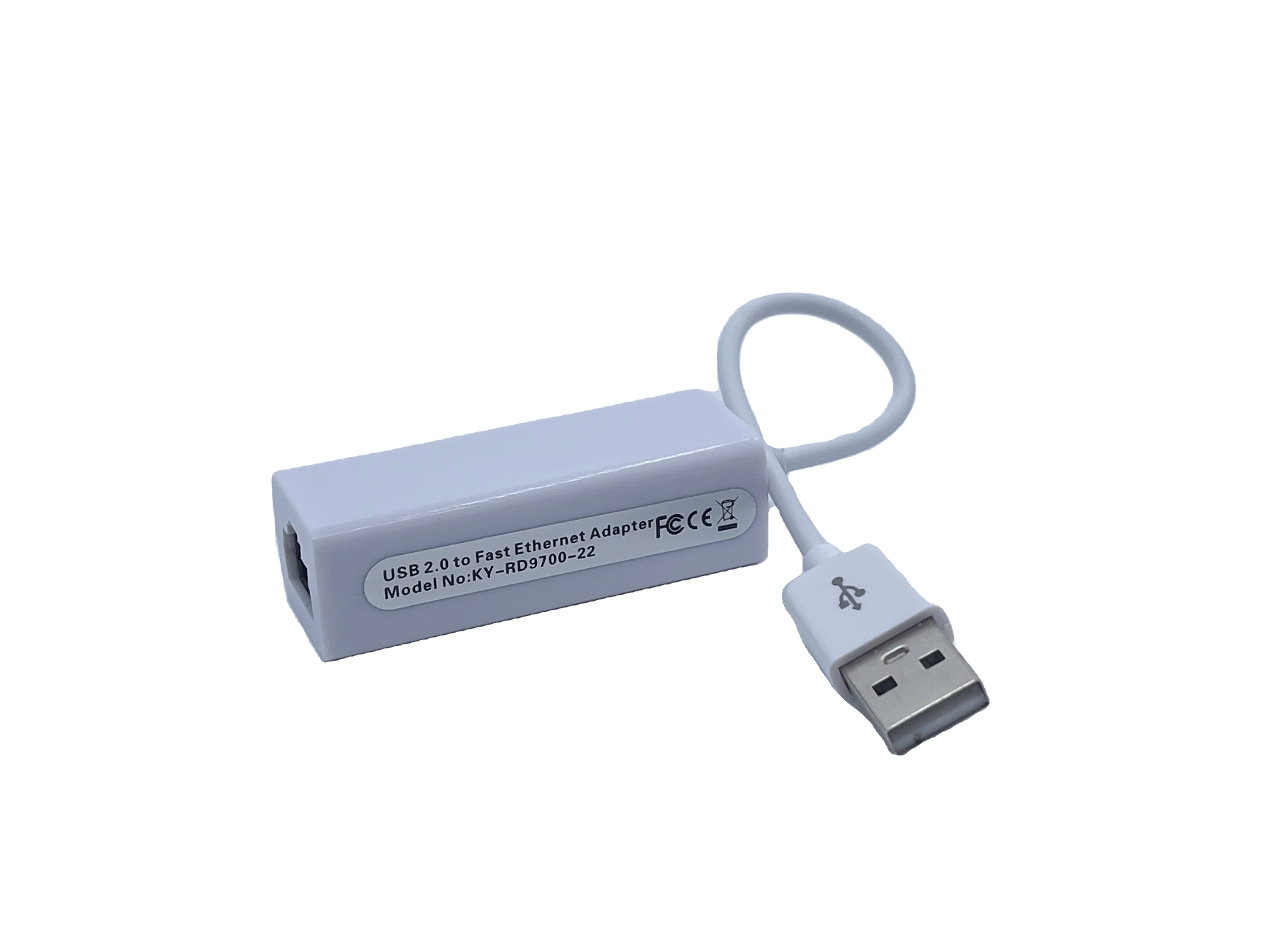 Суперскоростной сетевой адаптер 9700 100 Мбит/с USB 2 0 к RJ45 USB2.0 Ethernet LAN для Windows 10/8/7 ПК