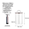 1000ml+hand pump White