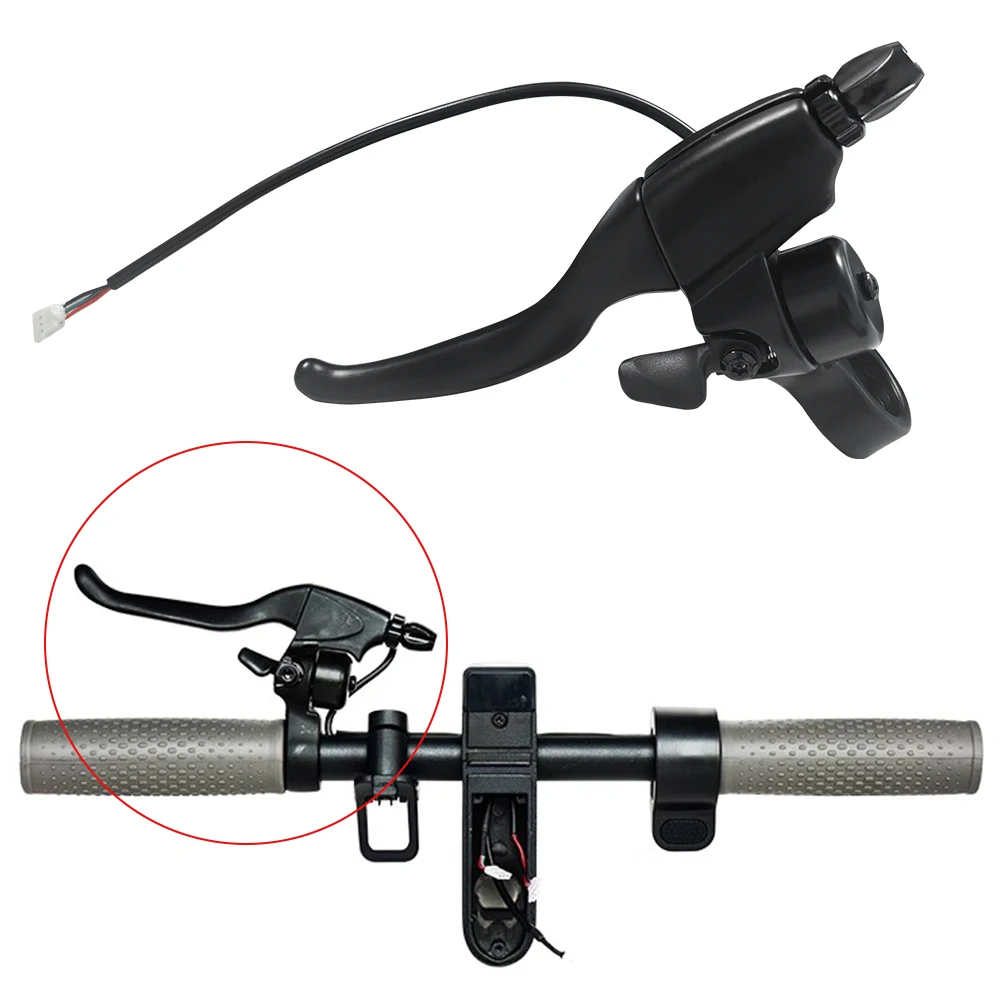 Brake Lever Bell Waterproof Brake Handle with Horn for Xiaomi M365 Electric Scooter Parts Accessories