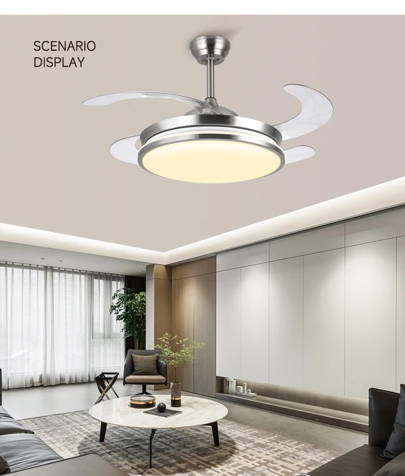 Ceiling Fan, 4 ABS Blades, AR-CFL-R-309-G - detail 16