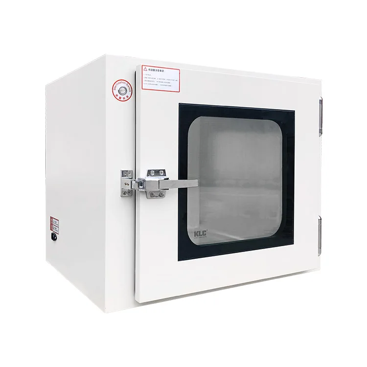 Stainless Steel Pass Box Static Type Electrical Interlock Clean Room Pass Through Box