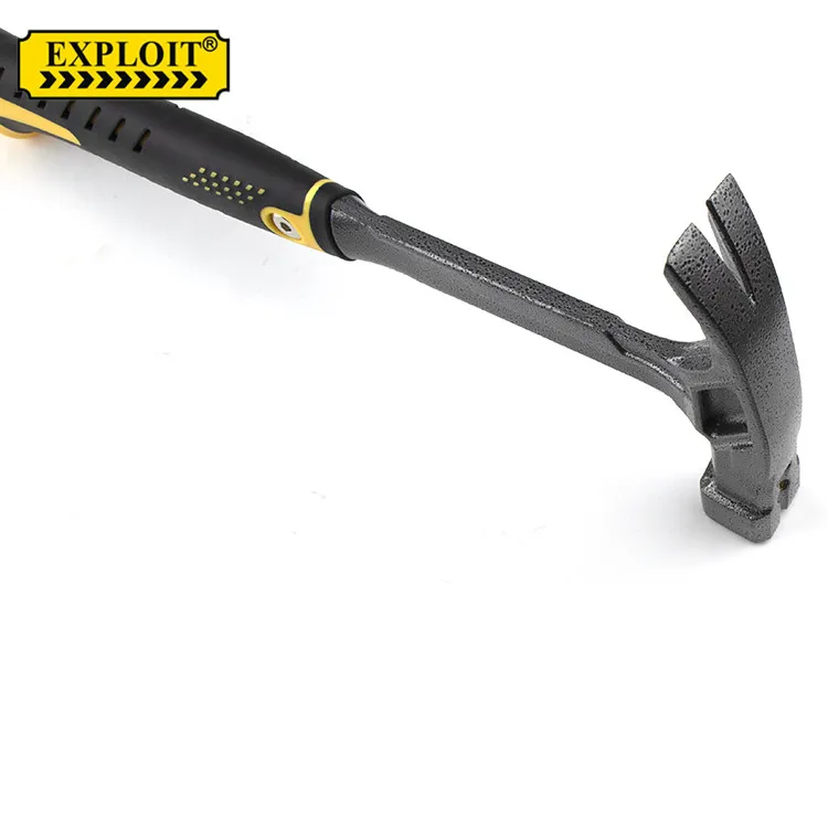 Professional High Quality Heavy Duty Anti-slip High Carbon Steel Magnetic Claw Hammer With TPR Handle