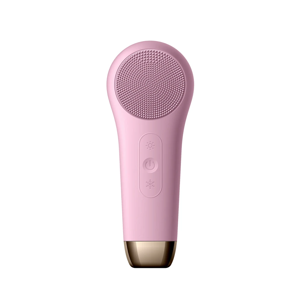 Mais novo Personalizado Silicone À Prova D' Água Sonic Facial Escova De Limpeza Atacado Esfoliante Rosto Cepillo De Limpieza...