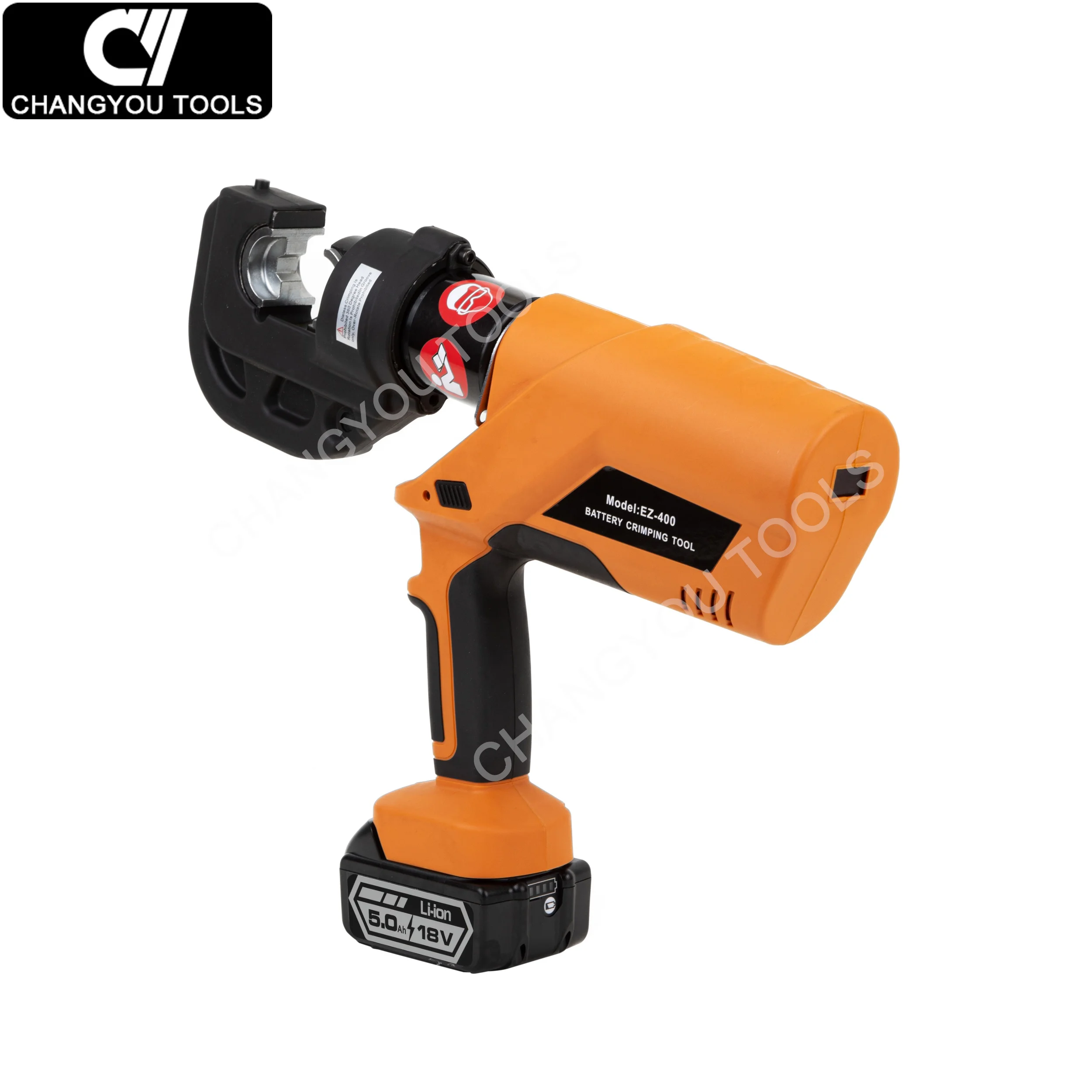 EZ-400 Cu50-400mm2 Battery Operated Cable Crimper Electric Hydraulic Tool  for Copper Connector Crimping Cordless