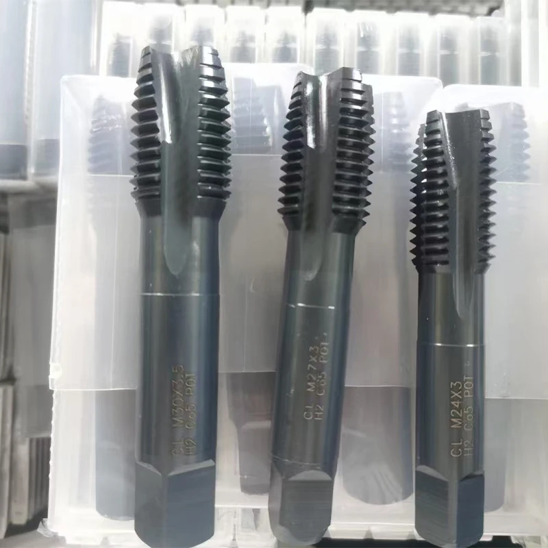 TEBAK Factory Supplier Machine Apex Tap DIN376 square Thread Tap DIN371 HSSE Carbide Spiral Machine Pointed Tap