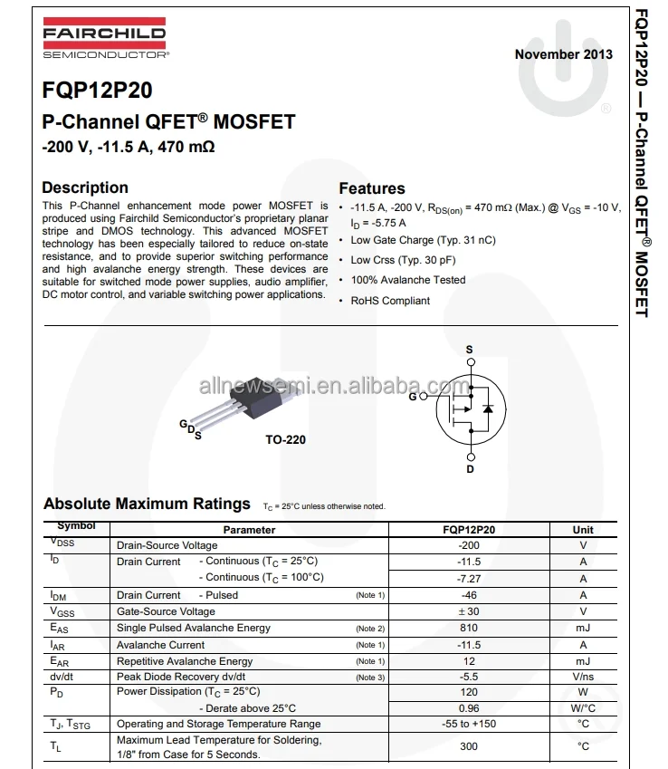 FQP12P20