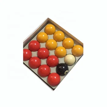 ビリヤードボール 赤黄セット 8ボール用 H8ec8b0dab50444eaa77395b92092e