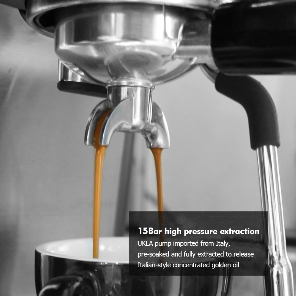 hcym premium espresso cafetera industrial with