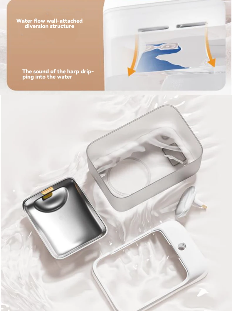 Hot Selling Smart Pet Water Dispenser Constant Temperature Heating Can Automatically Circulate Unplugged Pet Supplies manufacture