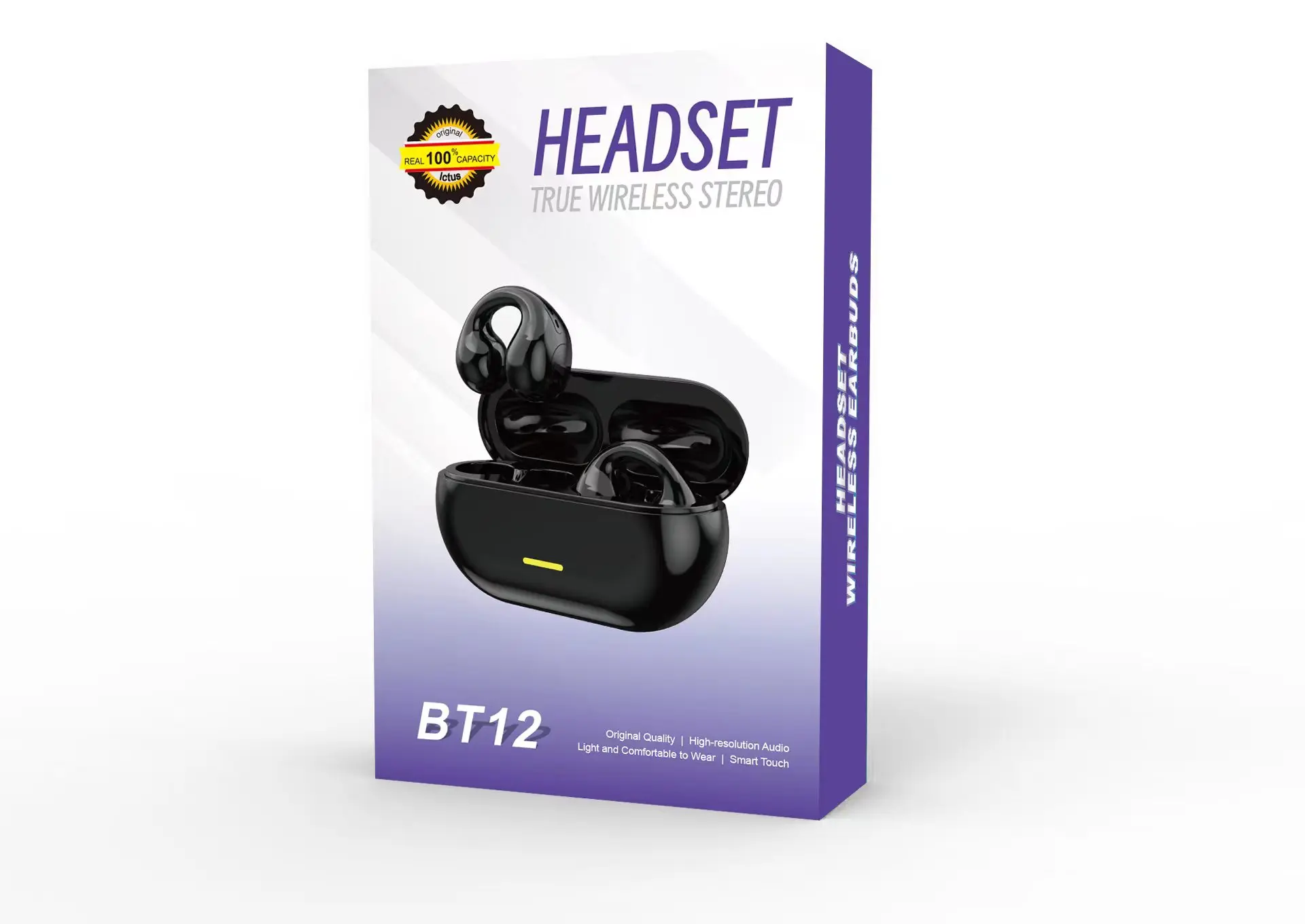 Zoom BT12 BT 5,3, auriculares inalámbricos con Clip para la oreja