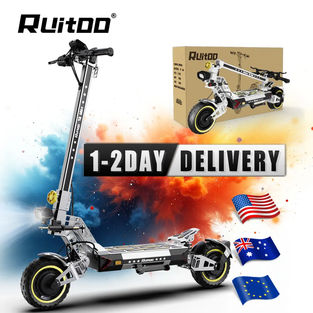 Ruitoo T3Max Electric Scooter for Adults Powerful Dual Motor 60V Battery Fast Travel Product