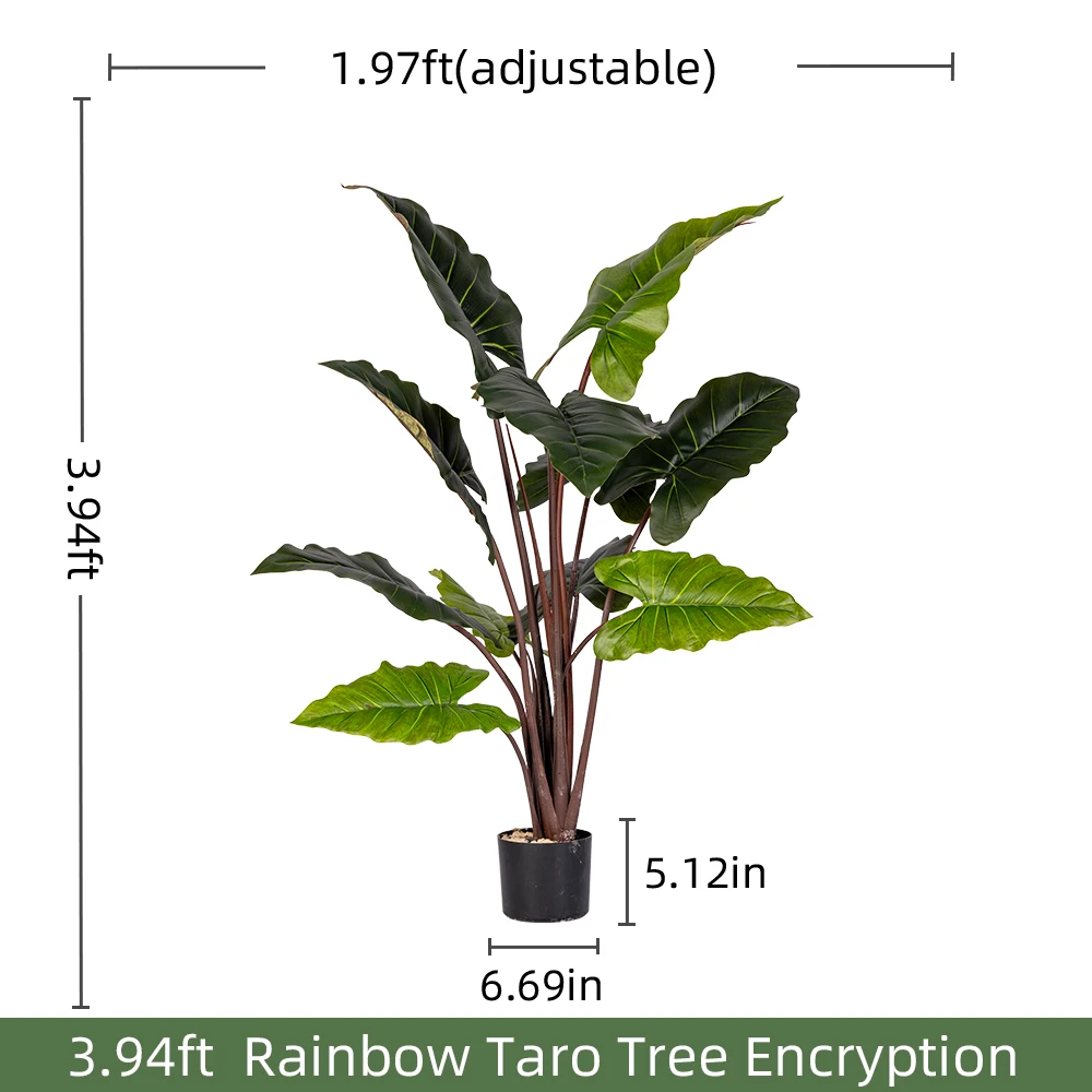 High Quality Home Office Hotel Decor Simulation Greenery Plastic Artificial Tree Artificial Plants Greenery  Factory Hot Sale details