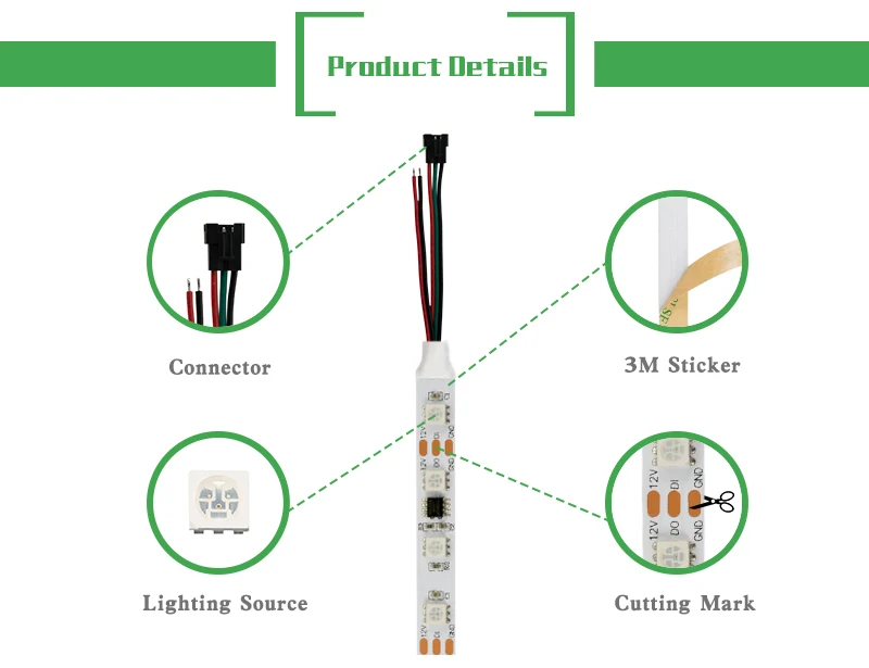 ws2811 led strip spec