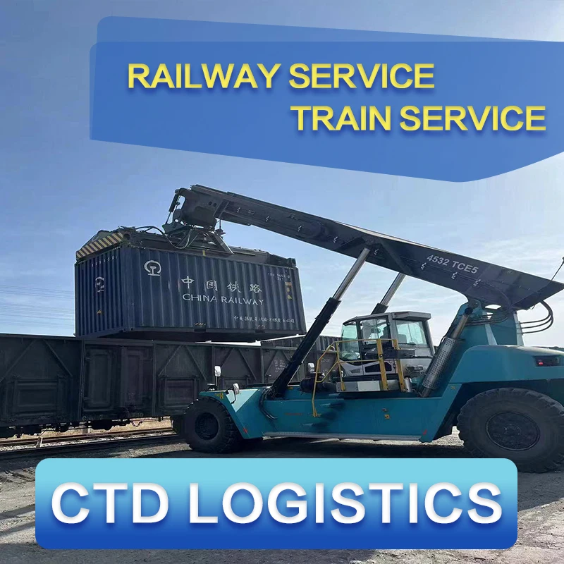 Railway Shipping Freight Forwarder FCL LCL Train Service Train Shipping to Ashgabat/Turkmenistan Dushanbe/Tajikistan