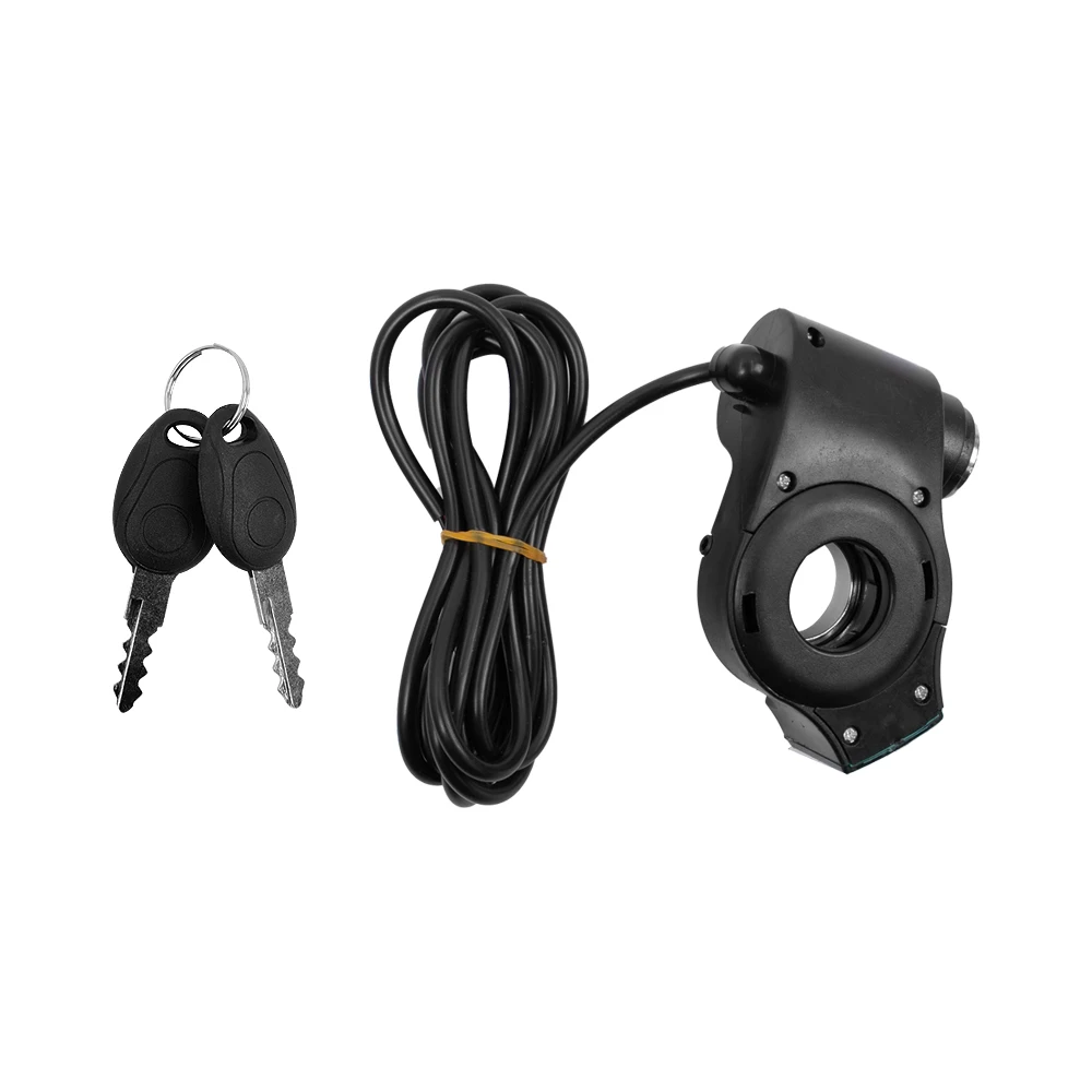 Power Key Voltemeter Key Lock Thumb Throttle Voltmeter Digital Voltage Display Switch Power for ZERO 8X 10X 11X Electric Scooter