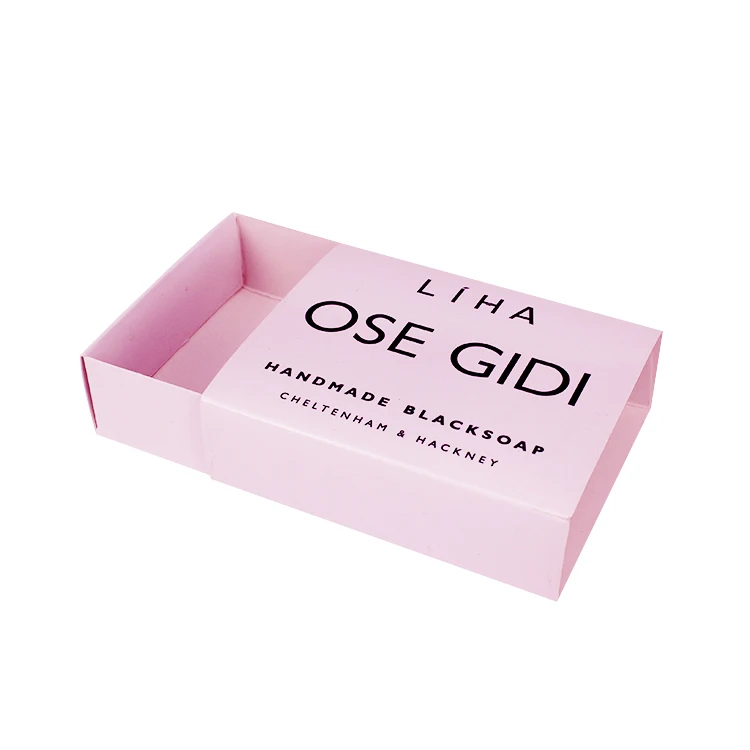 Zhuoyida Sliding Drawer Box HandmadeSoap Foldable Paper Packaging Boxes with Sleeve for Sale