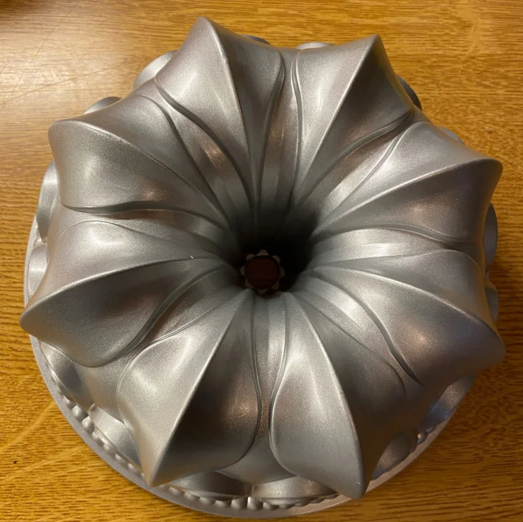 Mj Bakery Hot Sell Mini Bundt Cake Pan Mold Nordic Ware Bundt Pan Baking Aluminium