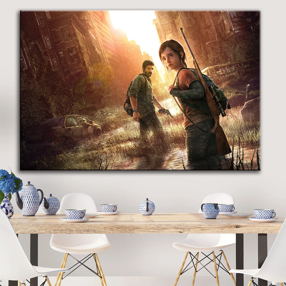 The Last Of Us 2 Ellie Survival Horror Game Wall Art Home Decor