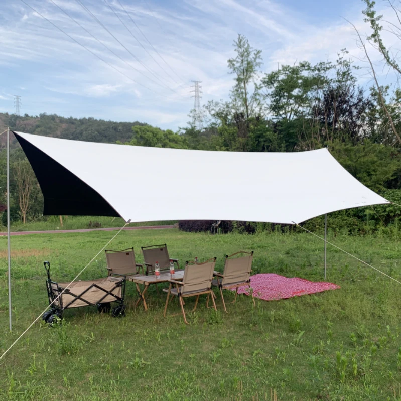 Waterproof Rain Fly Tent Shelter Survival Gear Sunshade Canopies Tents ...
