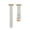 Milkshake white + gold buckle