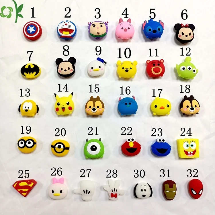 OKSILICONE оптовая продажа Силиконовый протектор кабеля для зарядного USB сохранения аксессуаров телефона