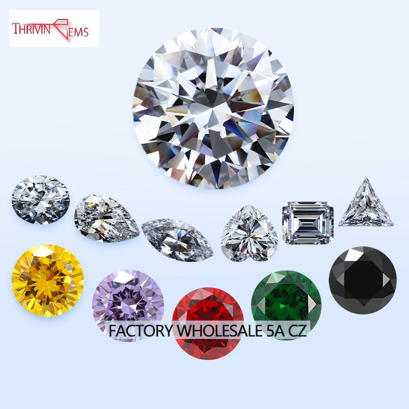 VANTJ Natural Five Stars Diamond Loose Gemstone Splicing Diamonds
