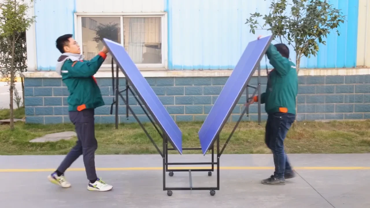 Cheap Portable Professional Outdoor Indoor Folding Table Tennis Legs