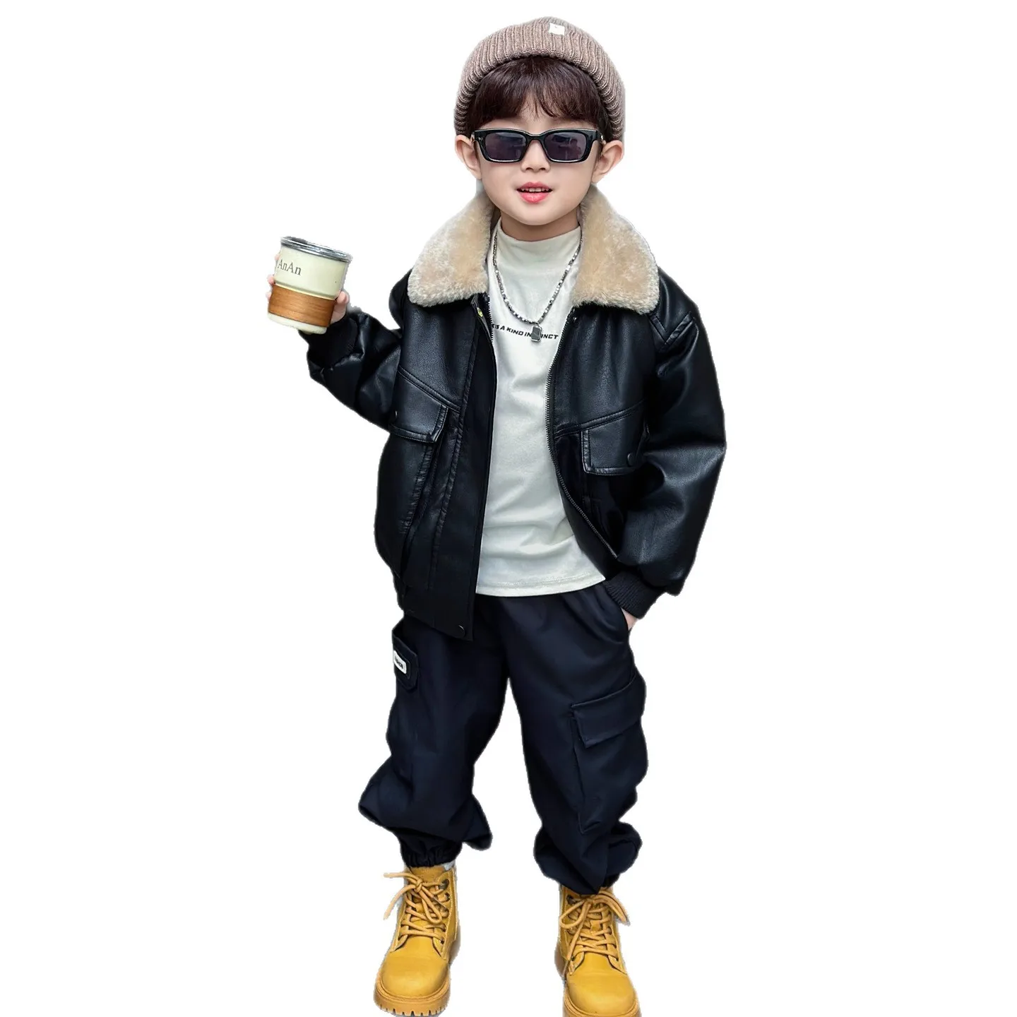 New Arrived Boys Coats Autumn Winter Fashion Children's Plus