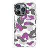 Camo viola/grigio