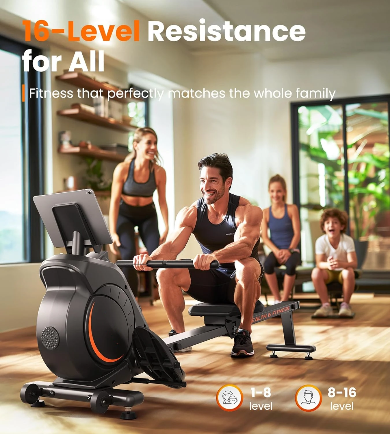 Best Selling Rowing Machine Bodybuilding Sports Equipment Rower Rowing Machine for Indoor Gym