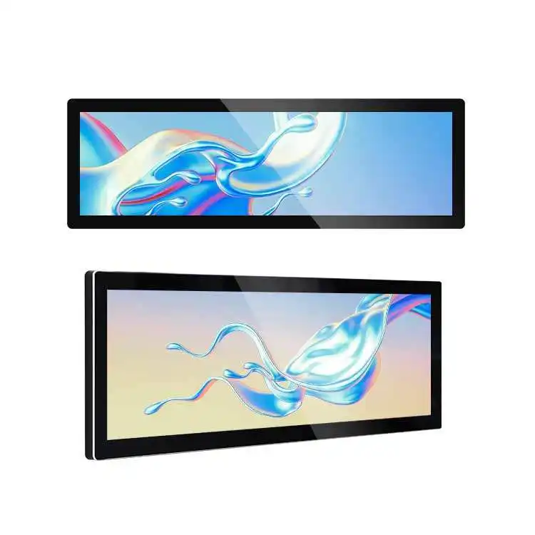 Hot Selling USB Android Digital Screen Video Player LCD Monitor Bus Media Advertising Player for Retail Store Use