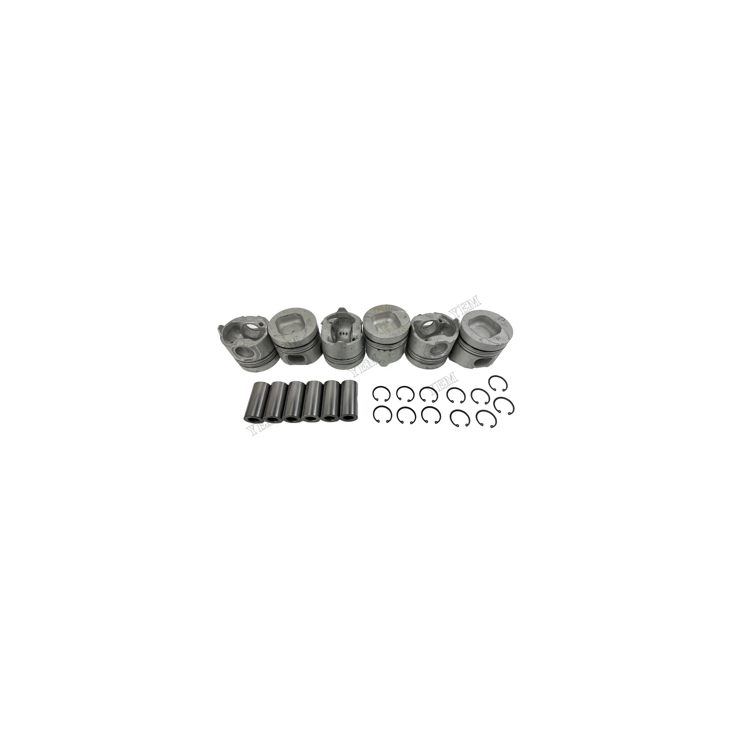 Repair Replacement Cylinder Piston With Pin Suitable for Isuzu 6SD1 Fast Delivery Engine Parts