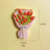 ROUGE-Un bouquet de tulipes