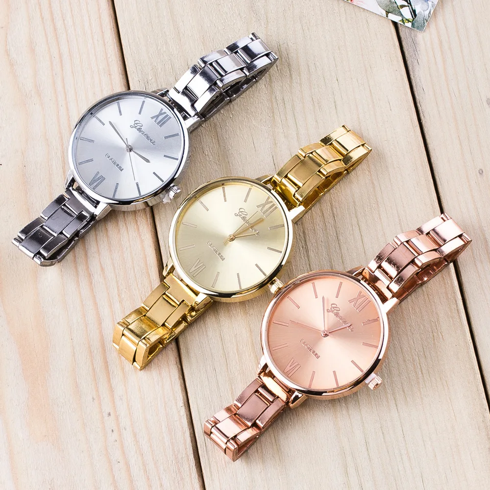 Women Metal Strap Watch