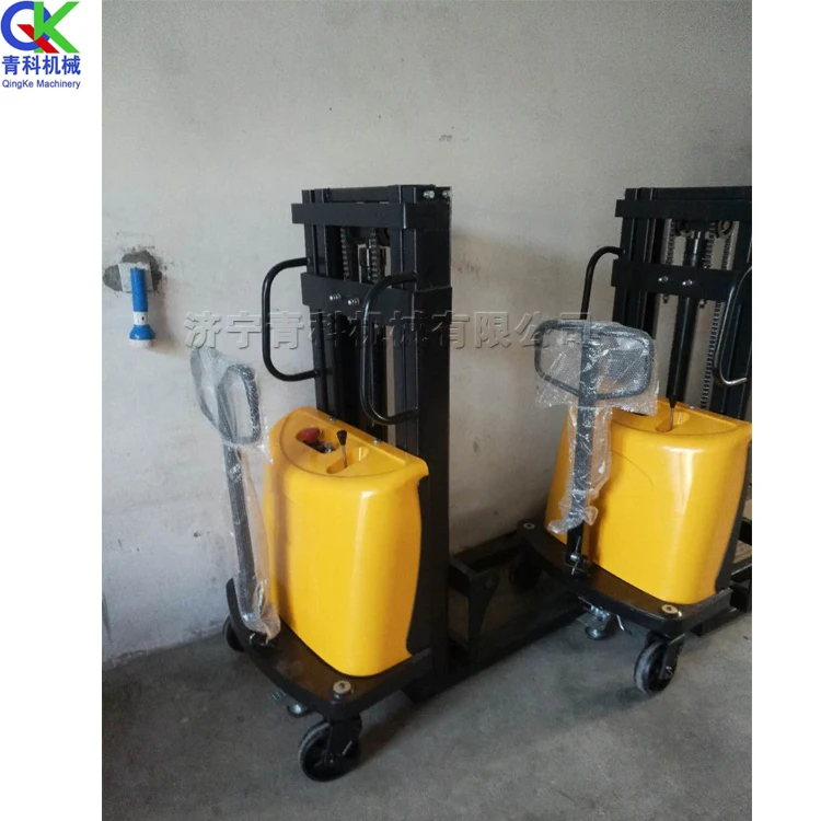 Workshop Loading Unloading Heavy Objects Hand Push Hydraulic Electric Warehouse Container Stacking Battery Forklift Stock