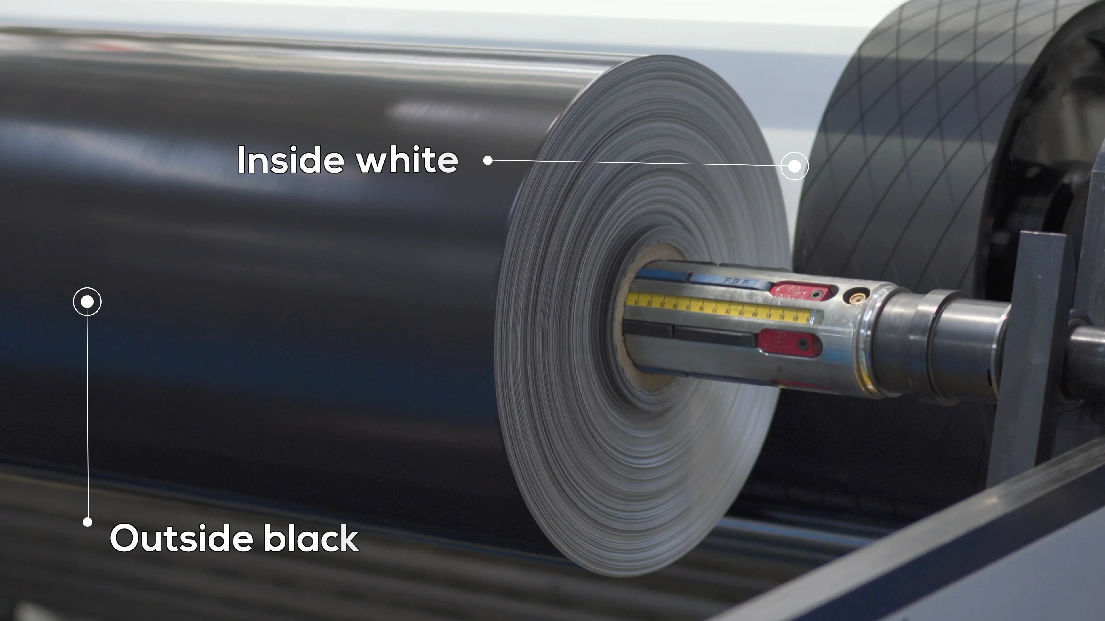 Black & White Panda Film For Greenhouse Root Cover 100% Light Blockage