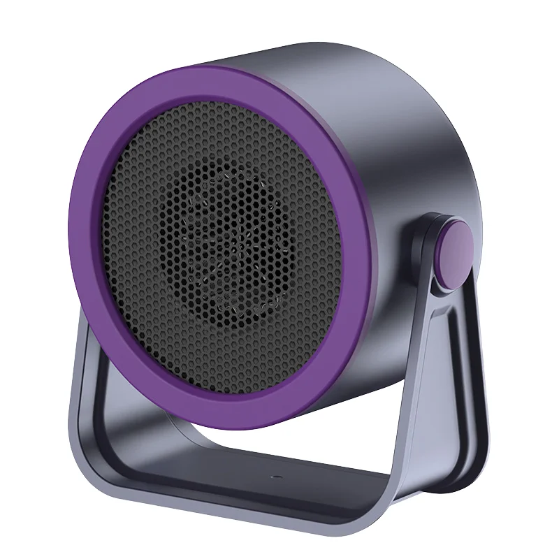 500W PTC Ceramic Heater Portable Desktop Household Use Fast Heating Space Air Electric Fan Heater for Winter Room Office