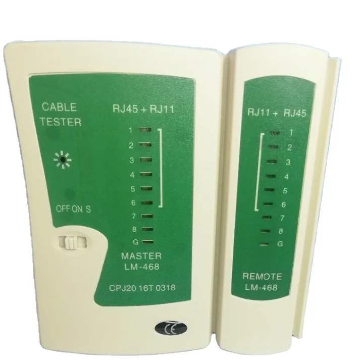 Network Cable Tester Rj45 Rj11 Rj12 Cat5 Utp Lan Cable Tester Networking Tool Network Repair
